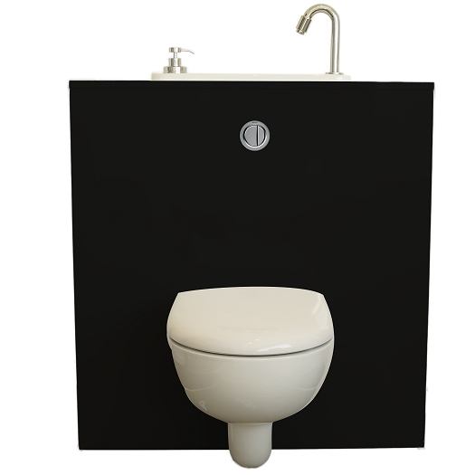 WC suspendu avec lave-mains WiCi Bati - modèle Chicago